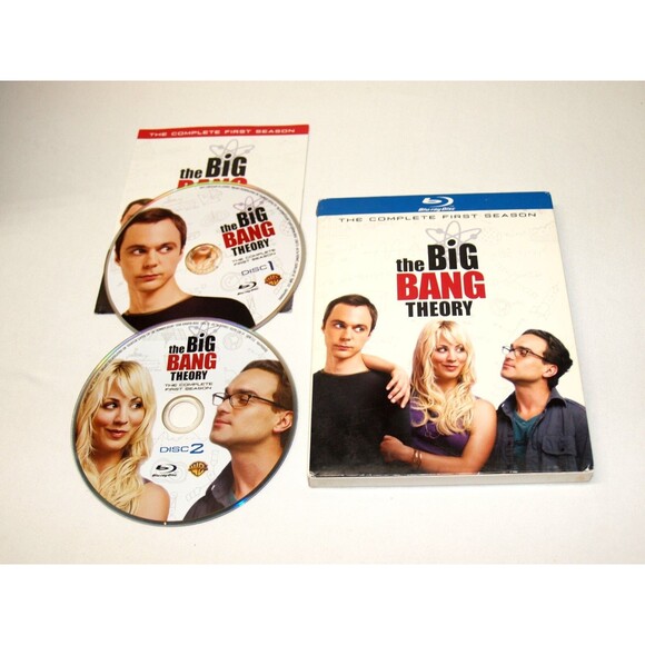The Big Bang Theory: Season 1 [Blu-ray] w/slipcover & Episode Log Multi Language - Picture 1 of 3